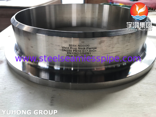 N04400 WNRF Flanges Flanges tahan korosi berkinerja tinggi yang sesuai dengan ASTM B564
