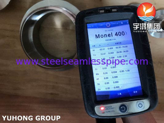 N04400 WNRF Flanges Flanges tahan korosi berkinerja tinggi yang sesuai dengan ASTM B564