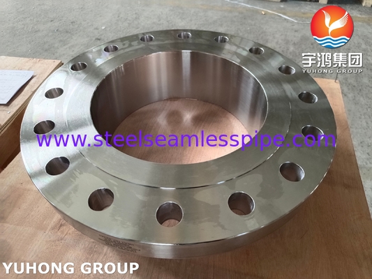 Flensa 1/2" hingga 24" ASTM A182 F51 WNRF Kelas 150-2500 Baja Dupleks Tahan Korosi