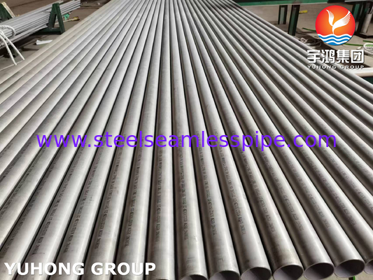 ASTM A312 TP316L (UNS S31603) Pipa tanpa jahitan dari stainless steel untuk petrokimia