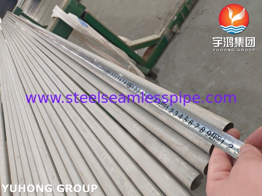 ASTM A269 TP304 Stainless Steel Seamless Tube Pickled Annealed untuk penukar panas dan layanan umum