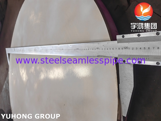 ASME SB 171 C61400 Cakram Tempa Tembaga