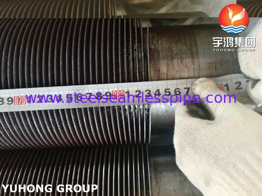 Pipa Ber sirip Spiral Baja Karbon A106 GR.B Untuk Pemanas Ulang dan Ekonomiser