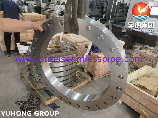 ASTM A182 / ASME SA-182 F304 Flang pertukaran panas dengan titik leleh tinggi untuk aplikasi suhu tinggi