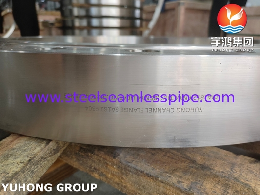 ASTM A182 / ASME SA-182 F304 Flang pertukaran panas dengan titik leleh tinggi untuk aplikasi suhu tinggi