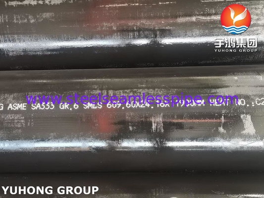 ASME SA333 Kelas 6 Pipa baja karbon tanpa jahitan untuk suhu rendah