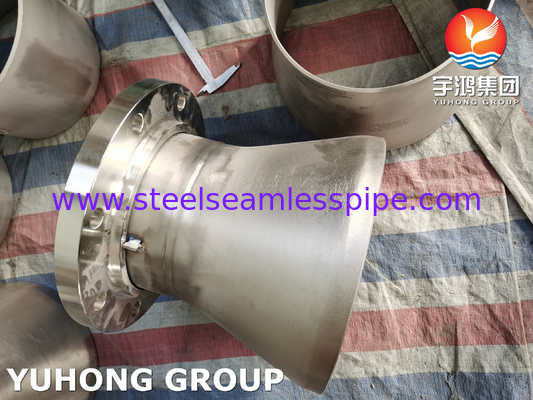 ASTM B363 Ti2 R50400 3.7035 Sambungan Baja Paduan Titanium Fitting Las Ujung B16.9