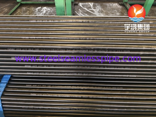 ASTM A179 Tabung lurus tanpa jahitan baja karbon untuk peralatan pemanas besar