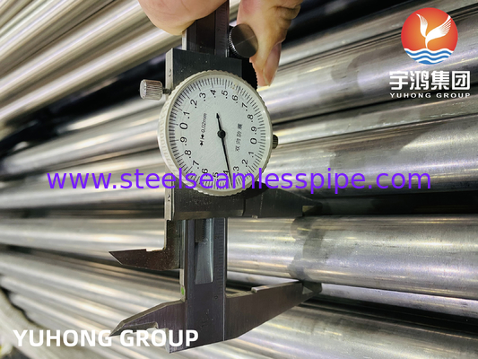 ASTM B167 UNS N06600 tabung paduan nikel tanpa jahitan Inconel 600 tabung penukar panas