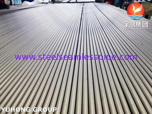 ASME SB338 UNS R50400 Tabung titanium tanpa jahitan untuk kondensator dan penukar panas