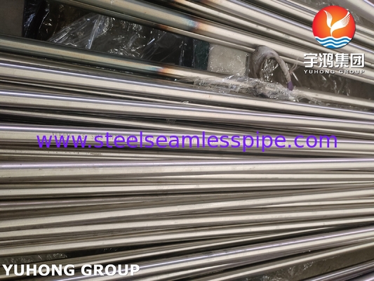 ASME SA213 TP321 Tabung U Seamless Baja Tahan Karat untuk Bundel Penukar Panas
