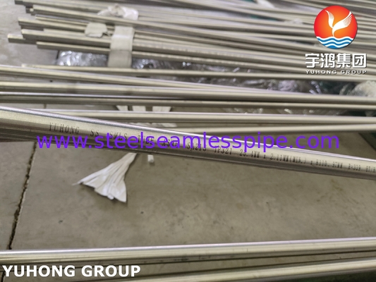 ASME SA213 TP321 Tabung U Seamless Baja Tahan Karat untuk Bundel Penukar Panas