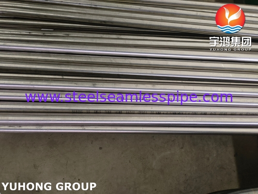 ASME SA213 TP321 Tabung U Seamless Baja Tahan Karat untuk Bundel Penukar Panas