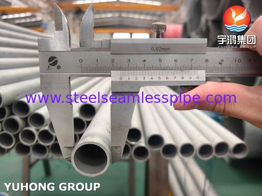 ASTM A213 TP304 Stainless Steel Seamless Tube untuk Panas dan Boiler