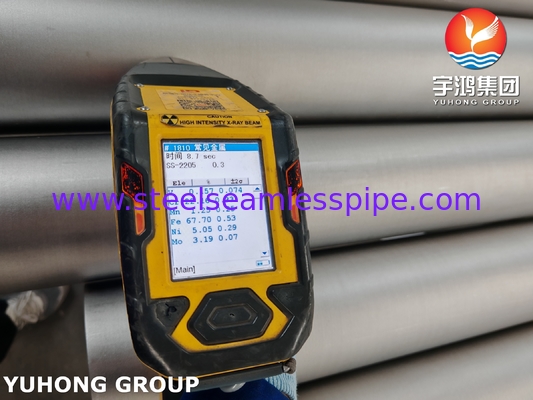 ASTM A790 UNS S32205 pipa stainless steel tanpa jahitan dan las dupleks ((Ferritic/Austenitic)