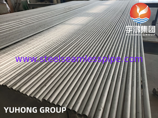 ASTM A790 UNS S32205 pipa stainless steel tanpa jahitan dan las dupleks ((Ferritic/Austenitic)