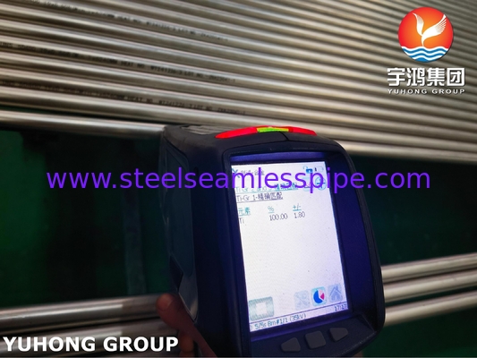 ASME SB338 R50400 SMLS Titanium Bright Tube untuk Penukar Panas dan Teknik Kelautan
