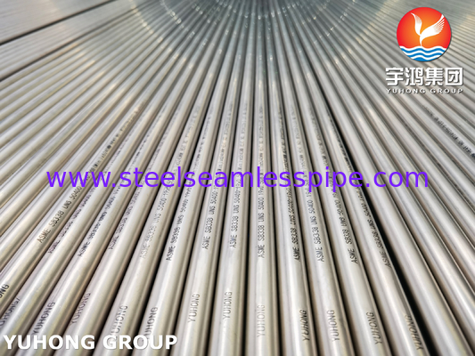 ASME SB338 R50400 SMLS Titanium Bright Tube untuk Penukar Panas dan Teknik Kelautan