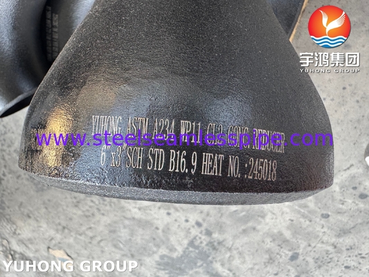 ASTM A234 WP11 CL2 Fitting Baja Alloy Buttwelded Untuk Industri Kimia B16.9