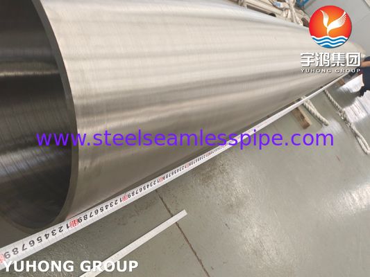 ASME SB163 N04400 Monel 400 Nickel Alloy Tabung Kondensor dan Penukar Panas