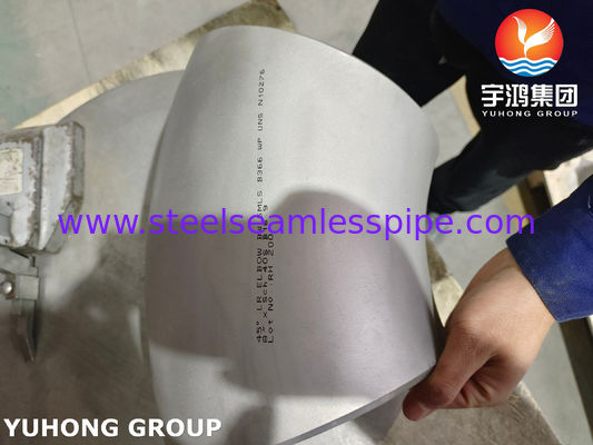 Hastelloy C276 ASTM B366 N10276 Nikel Alloy Steel Buttwelded Pipe Fitting Elbow B16.9