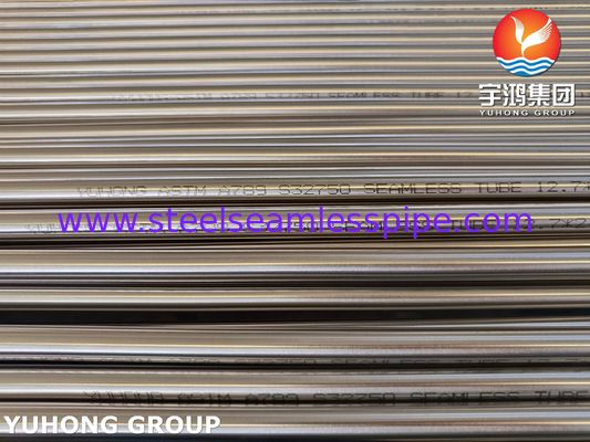 ASTM A789 UNS S32750 Super Duplex 2507 Seamless Tube Bright Annealed Surface