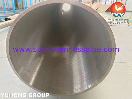 ASME SB165 UNS N04400 Monel 400 Nikel Alloy Pipe 66Ni/34Cu Pipe tanpa jahitan