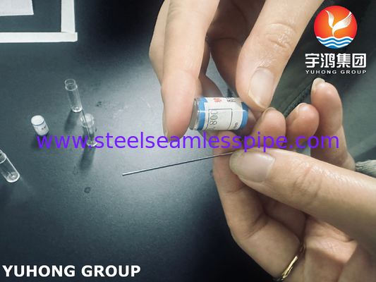1.1MM SS304 Precision-Engineered Stainless Steel Capillary Tube Untuk Penggunaan Medis ISO9626