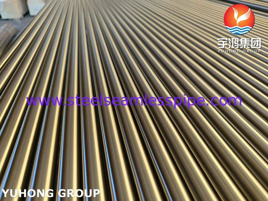 ASTM A213 TP312H Stainless Steel Seamless Tube Bright Annealed Surface for Heat Exchanger