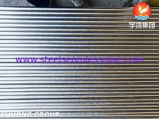 ASTM A213 TP312H Stainless Steel Seamless Tube Bright Annealed Surface for Heat Exchanger