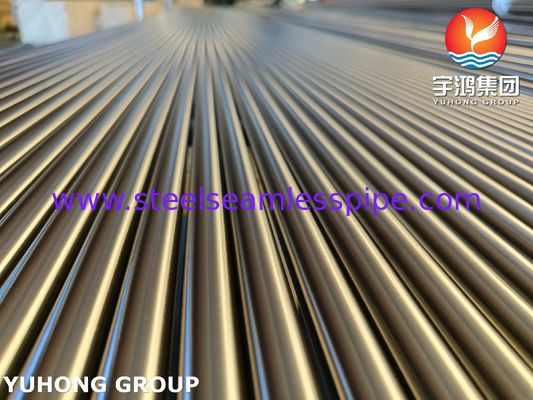 ASTM A213 TP321H Stainless Steel Seamless Tube untuk Boiler dan Panas Exchanger