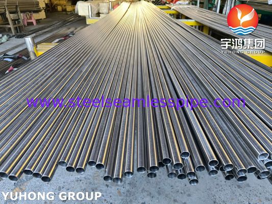 ASTM A213 TP321H Stainless Steel Seamless Tube untuk Boiler dan Panas Exchanger
