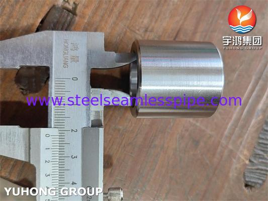 Kopling Baja Tahan Karat Super Dupleks ASTM A182 F53 Tahan Tekanan Tinggi dan Korosi untuk Aplikasi Minyak & Gas