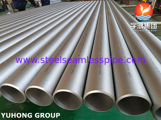 ASTM A376 TP347H Stainless Steel Seamless Pipe Pickled Annealed Industry Pipe untuk pembangkit listrik