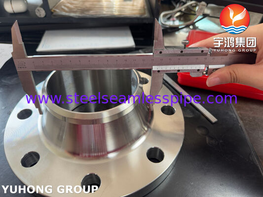 ASTM B564 UNS N08020 Alloy Flensa Leher Las Paduan ASME B16.5 Flensa WNRF Alloy 20
