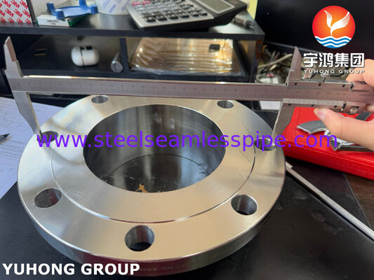 ASTM B564 UNS N08020 Alloy Flensa Leher Las Paduan ASME B16.5 Flensa WNRF Alloy 20