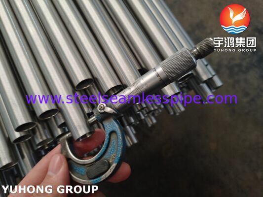 ASME SA268 TP410 (UNS S41000) Tabung tanpa jahitan Ferritic dan Martensitic dari stainless steel
