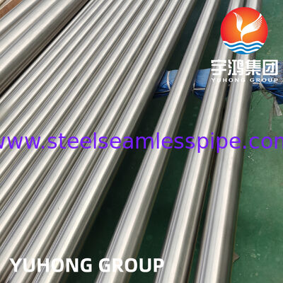 ASTM B861 Gr.2 / UNS R50400 Titanium Seamless Pipe Corrosion-Resistant Pipe