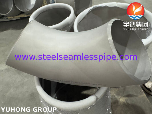 ASTM B366 WPHC276 90 derajat siku Hastelloy C276 UNS N10276 Fittings pipa