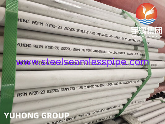 ASTM A790 S32205 Dupleks Stainless Steel Seamless Pipe Tubing Kekuatan Tinggi & Korosi Resistant