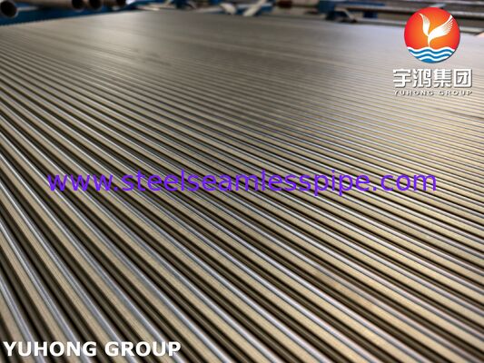 ASTM B163 Incoloy 800H UNS N08810 tabung paduan nikel tanpa jahitan tabung penukar panas