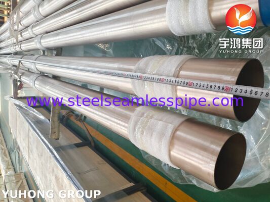 DIN 86019 CuNiFe 90/10 (C70600) Nikel Tembaga Alloy Steel Pipe Seamless