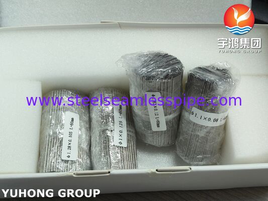 SUS304 X5CrNi18-9 Tabung Kapileri Baja Berkualitas Medis Untuk Perangkat Bedah