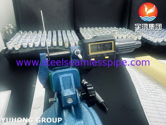 SUS304 X5CrNi18-9 Tabung Kapileri Baja Berkualitas Medis Untuk Perangkat Bedah