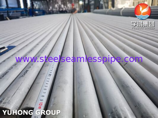 Pipa Seamless Tahan Panas 12X18H10T / AISI 321 sesuai GOST 9941-81 untuk Penukar Panas dan Industri Kimia