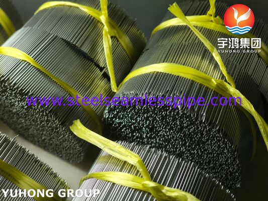 Tabung jarum medis stainless steel sekali pakai, ujung bergelombang tiga ISO7864 ISO9626 SUS304