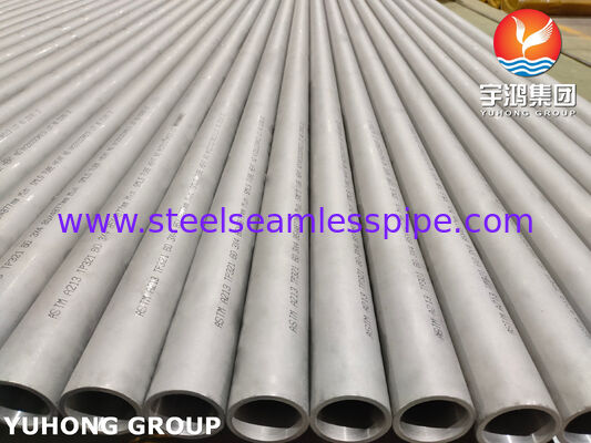 ASTM A213 TP321 12Х18Н10Т Stainless Steel Seamless Tube untuk suhu tinggi dan tahan korosi