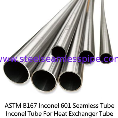ASTM B167 Inconel 601 tabung tanpa jahitan - tabung penukar panas paduan nikel tahan korosi dan suhu tinggi