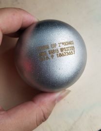 End Cap ASTM A815 UNS S32205 2205 Duplex Buttweld Steel Pas untuk Desalinasi