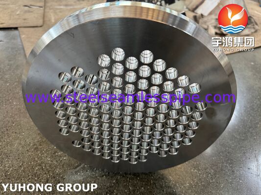 Bundel Tabung U-Bend Baja Tahan Karat Super Dupleks S32750 untuk Penukar Panas Layanan Agresif dengan Konstruksi ASME SA789 & SA182 F53